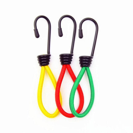 3 -12 X Antislip Stretch Latex Tent Peg Hook Camping Accessories Rope Outdoor AU - Aimall