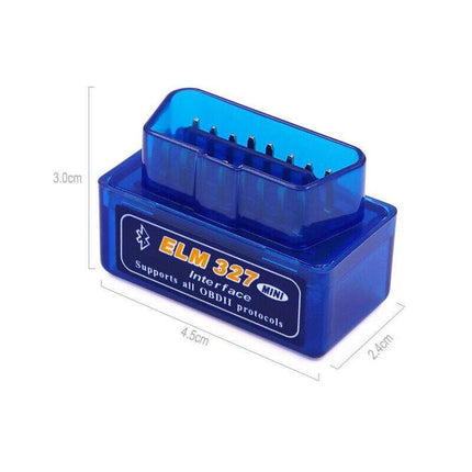 Bluetooth OBD2 ELM327 Car Scanner IOS & Android Diagnostic Auto Scan Tool OBDII - Aimall