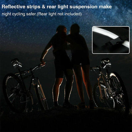 Outdoor Bike Saddle Bag Cycling Seat Storage Waterproof Bicycle Tail Rear Pouch - Aimall