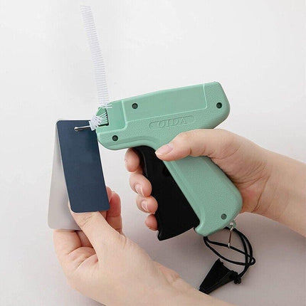 Clothes Garment Price Label Tagging Tags Gun Machine+1000 Glue Needles+5 Needles - Aimall