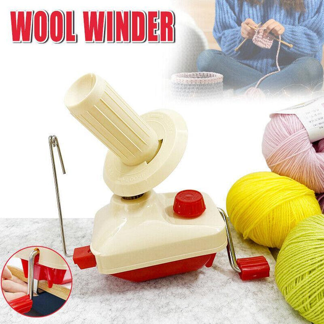 Swift Yarn Fiber String Ball Wool Winder Holder Hand Operated Yarn Winder AU - Aimall