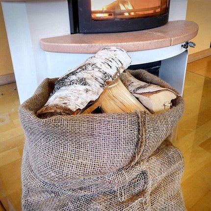 Sand Bag Flood Protection 84x36cm pk25 Control Hessian Sandbags With Tie - Aimall