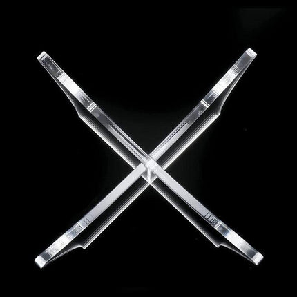 7.5CM Clear Acrylic Ball Stand Holder Display Rugby Basketball Football Soccer - Aimall
