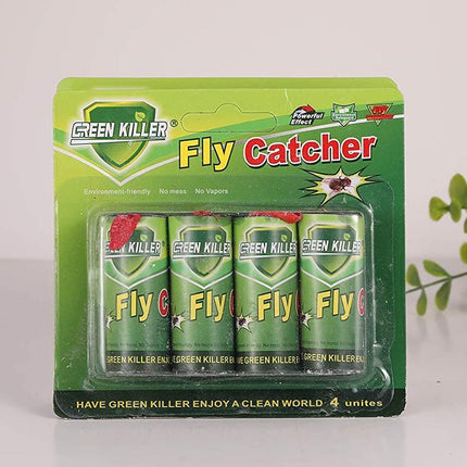 UP TO 24 Rolls 5*2CM Rolls Flies Insect Fly Glue Paper Ribbon Strip Sticky Tape - Aimall