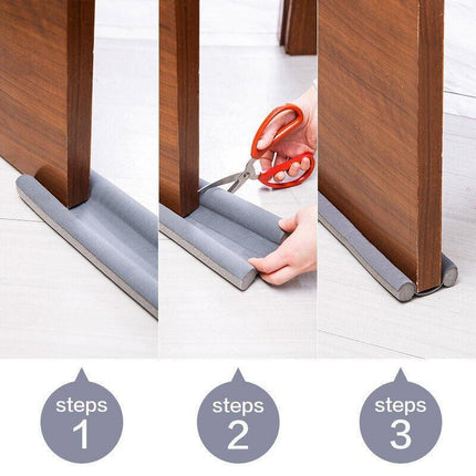 NEW Door Bottom Sealing Strip Guard Wind Dust Threshold Seals Draft Stopper AU - Aimall