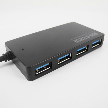 Multi USB 3.0 Hub 4 Port High Speed Slim Compact Expansion Smart Splitter OZ - Aimall