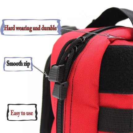 Tactical MOLLE Rip Away EMT IFAK Medical Pouch First Aid Kit Utility Bag AU Send - Aimall