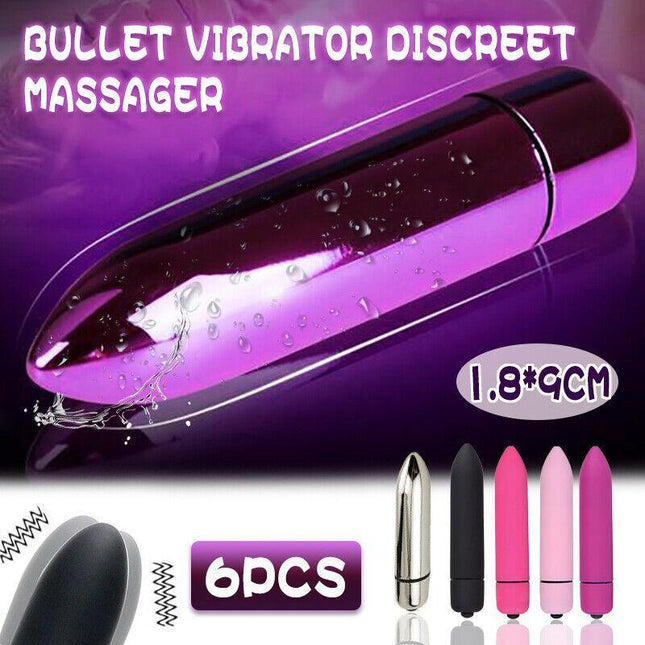 Long-pointed Head Vibration Stick Massage Bullet Vibrat Equipment Stimulator Toy - Aimall