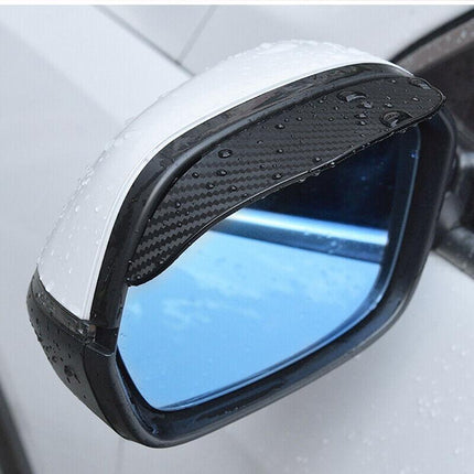 2PCS Car Rear View Side Mirror Rain Board Eyebrow Guard Sun Visor Accessories AU - Aimall