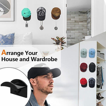 Baseball Cap Rack Hat Holder Rack Organizer Storage Modern Baseball Caps Hangers - Aimall