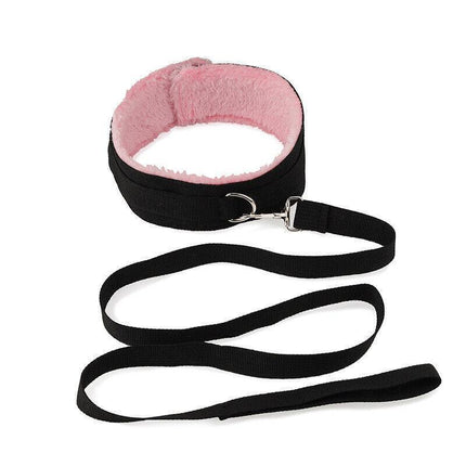 14PCS Bondage Set BDSM Restraint Ball Gag Fetish Handcuffs Couples Sex Whip Toy - Aimall