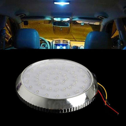46-LED 12V CARAVAN BOAT TRUCK CAR INTERIOR ROOF CEILING DOME CABIN LIGHT OD AU - Aimall