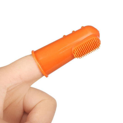 1PC Pet Dog Cat Cleaning Toothpaste+ Toothbrush+ BackUp Brush Set Vanilla Flavor - Aimall