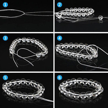 Super Stretch Elastic Cord String Beading Crystal Line DIY Jewelry Bracelet Rope - Aimall