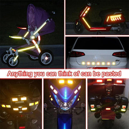 3M Safety Warning Reflective Tapes Adhesive Sticker Car Truck Decal Strip Roll - Aimall