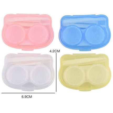 Contact Eye Lens Storage Case Tweezer & Soft Tip sucker Applicator KIT AU Stock - Aimall