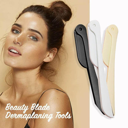 3Pcs Portable Safety Eyebrow Trimmer Razor Shaver Eye Brow Shaper Hair Remover - Aimall