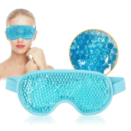 Gel Beads Eye Spa HOT/COLD MASK Reusable Cooling Ice Pack Pain Relief Tired Eyes - Aimall