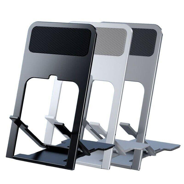 Adjustable Folding Desk Mobile Phone Stand Mount Holder For iPhone iPad Tablet - Aimall