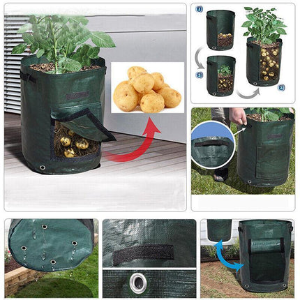 1PC/2PCS 10 Gallon Garden Plant Grow Bags Potato Planter Bag Planting Container - Aimall