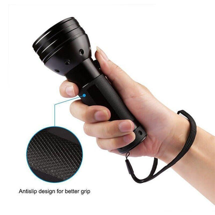 UV Torch Ultra Violet Flashlight Blacklight Light Lamp 51 LED 395 nM Aluminum AU - Aimall