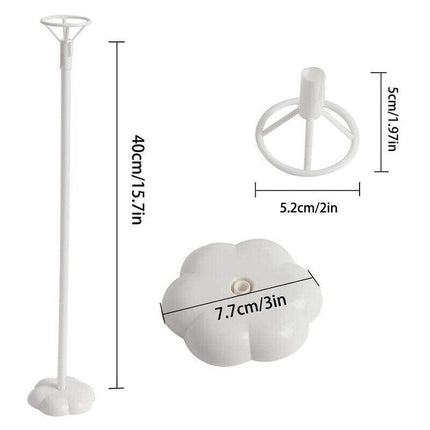 6-24PCS Balloon Stand Base Holder Shower Kids Birthday Wedding Party Table Decor - Aimall
