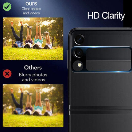 For Samsung Galaxy Z Flip 3 5G 3D Tempered Glass Camera Lens Screen Protector AU - Aimall