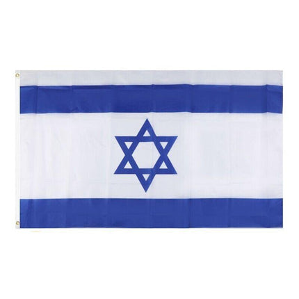 Large Israel Israeli Flag Heavy Duty Outdoor Star of David IL 90x150cm - 3x5ft - Aimall