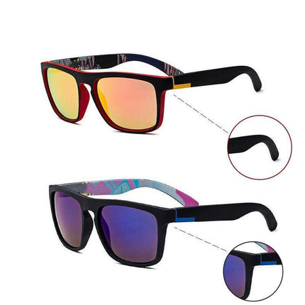 Polarized Mens Sunglasses Polarised New Style Square Frame Glasses Sports AU - Aimall