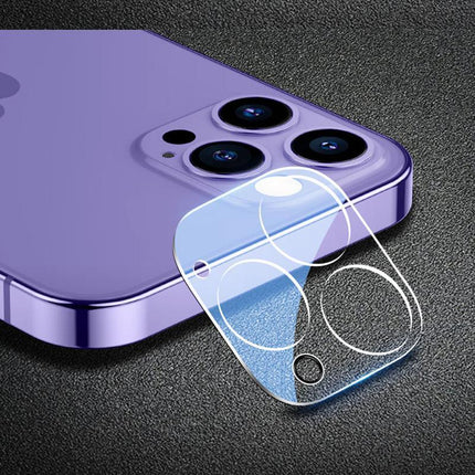 2PCS Back Camera Lens Tempered Glass Protector For iPhone 14 Pro Max Plus - Aimall