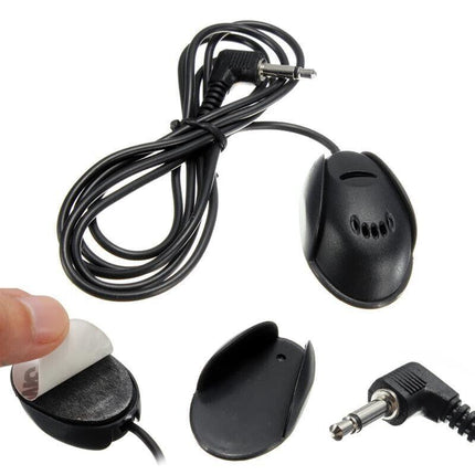 Car Radio 3.5MM External Microphone Mic For Wireless GPS Stereo Receiver - Aimall