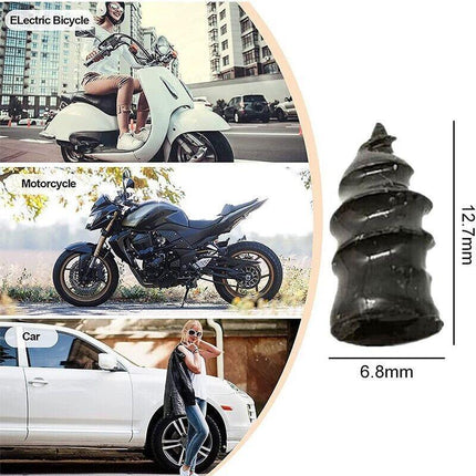 Vacuum Tyre Repair Nail Car Trucks Tire Puncture Repair Tubeless Rubber Nails AU - Aimall