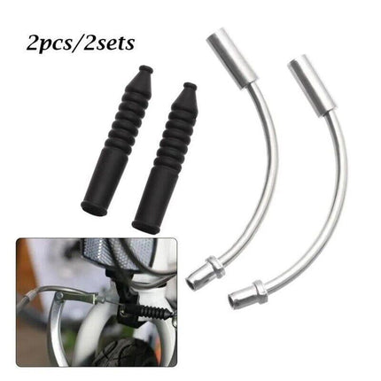 V-Brake Noodle Cable Guide +Boot -1 Pair -110 Degree - MTB / Hybrid Bike Bicycle - Aimall