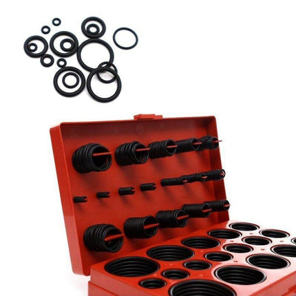 419 PCS Rubber O Ring Kit Metric Grommet Seal Plumbing Garage O-Ring Assortment - Aimall