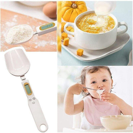 Kitchen Digital Electronic Food Scale Measuring Spoon Spice Sugar Weighing Tool - Aimall