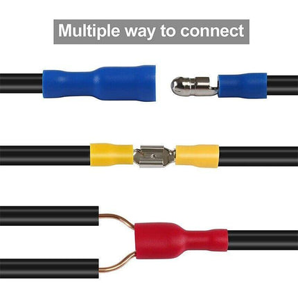 720PCS Assorted Crimp Terminals Electrical Wire Connector Spade Auto Car Kit Set - Aimall