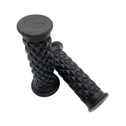 Motorcycle Rubber Gel Hand Grips For 7/8in 22mm Handlebar Sports Bike Universal - Aimall