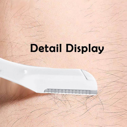 3 PCS Women's Eyebrow Razor Dermaplaning Kit Facial Hair Shaving Razor Tool Kit - Aimall