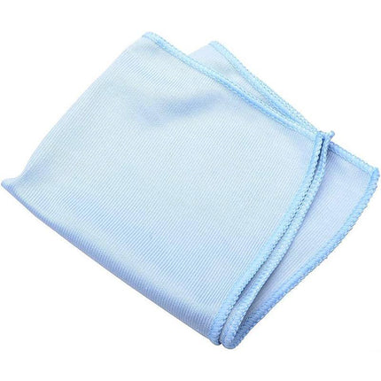 6/20 Pcs Microfibre Glass Cleaning Cloth Car Towel Window Dish Washing 40x40 cm - Aimall