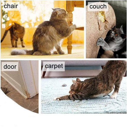 Cat Couch Sofa Scratch Guard Stickers Pet Furniture Anti-Scratching Protector AU - Aimall