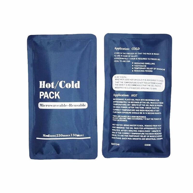 Cold Pck Hot and Cold Pack Reusable Microwaveable Heat Ice Gel Pack First Aid ...