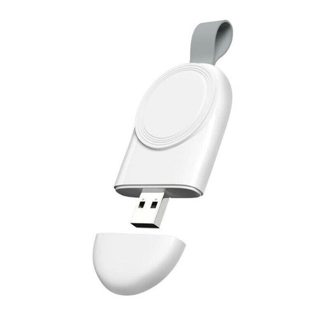 For Apple Watch Series 6/5/4/3/2/1 Portable USB Wireless Charger Keychain DF AU - Aimall