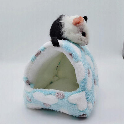 Hammock Nest Ferret Rabbit Guinea Pig Rat Hamster Mice Bed Toy Warmer House AU - Aimall