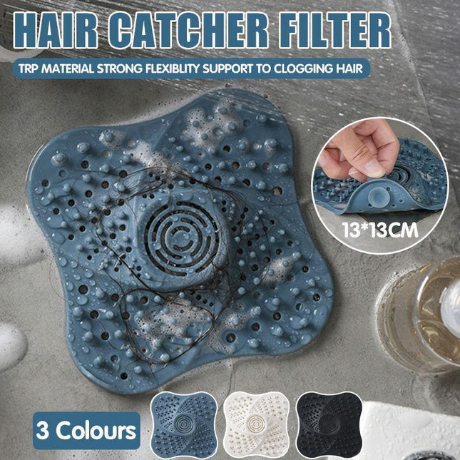Sink Trap Filter Hair Catcher Shower Bath Cover Basin Stopper Drain Strainer AU - Aimall