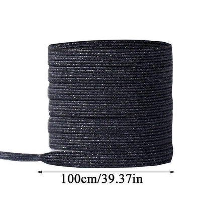 No Tie Locked Elastic Shoelace Shoe Lace Lazy Laces Sneakers Sports Adults Kids - Aimall