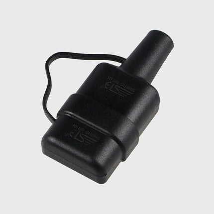 4PCS Waterproof 50A Anderson Plug Dust Cable Sheath Cover Black With Cap New AU - Aimall