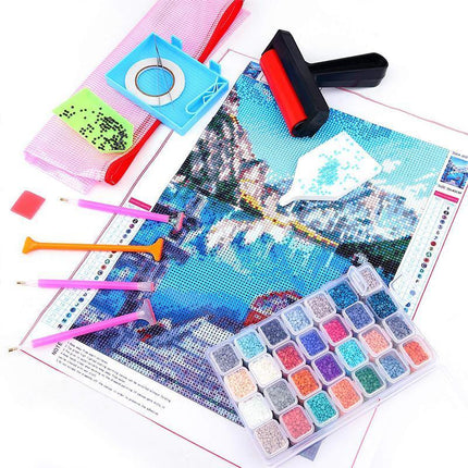 22 Piece 5D Diamond Painting Tools Box Diamond Accessories Diy Art Craft Pen Set - Aimall