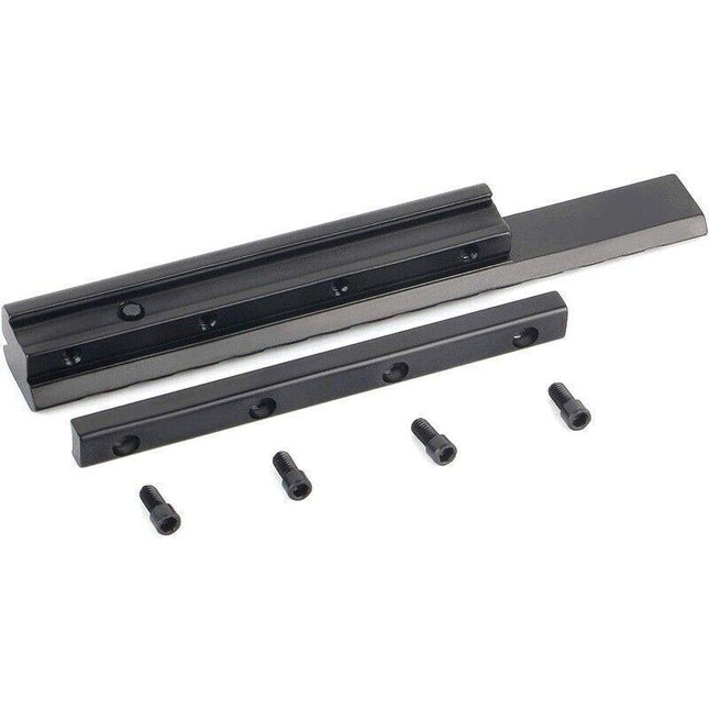11MM to 20MM Dovetail Weaver Picatinny Rail Adapter Converter Mount Scope Base - Aimall