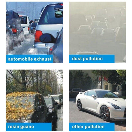 2x Car Glass Oil Film Cleaner Removal Cream Paste Windshield Water Spot Remover. - Aimall