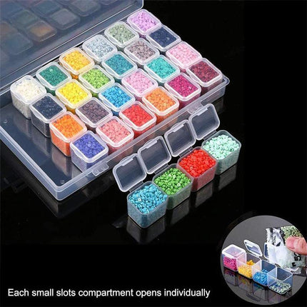 22 Piece 5D Diamond Painting Tools Box Diamond Accessories Diy Art Craft Pen Set - Aimall
